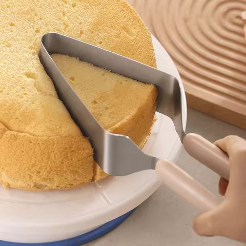 Cortador de Bolo em Aço Inoxidável