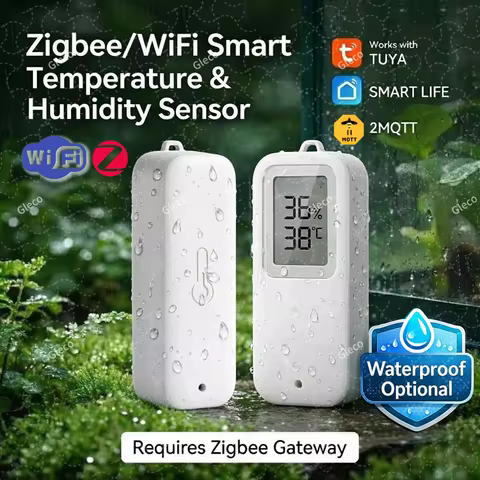 Sensor Inteligente Tuya Zigbee Wi-Fi