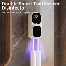 Suporte Esterilizador UV para Escovas de Dente Thumbnail 3