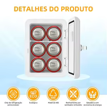 Mini Geladeira Portátil 4L Thumbnail 5