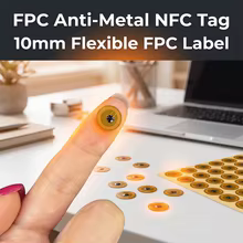 Etiqueta NFC FPC Flexível NTAG215 10mm Thumbnail 6