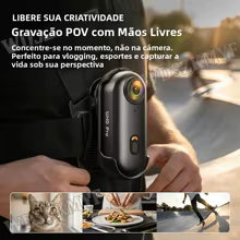 Câmera de Ação Mini 4K com WiFi Thumbnail 5