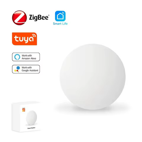 Interruptor de Cenário Sem Fio Tuya ZigBee