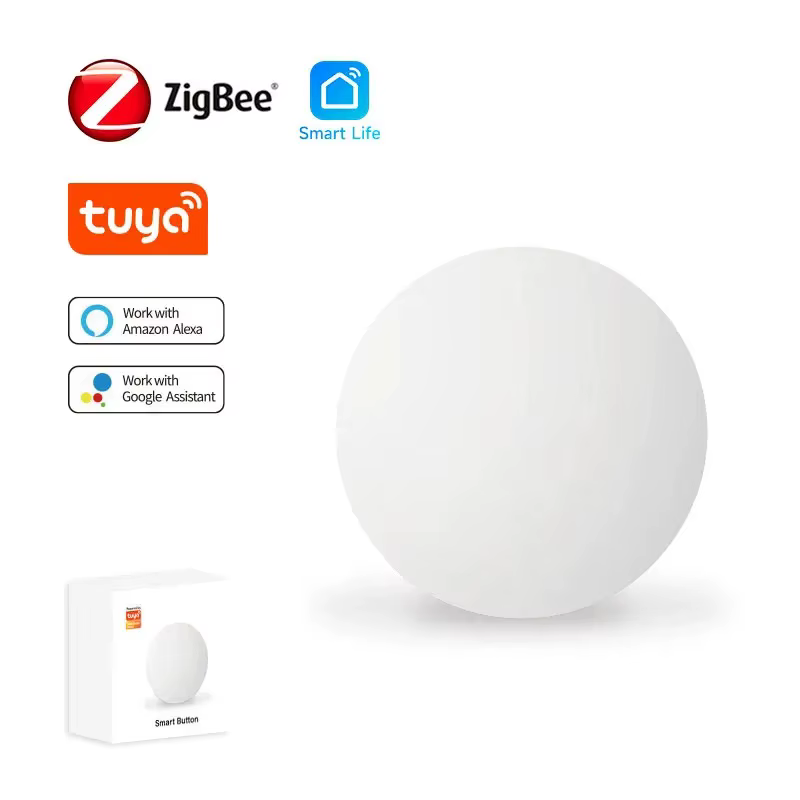 Interruptor de Cenário Sem Fio Tuya ZigBee