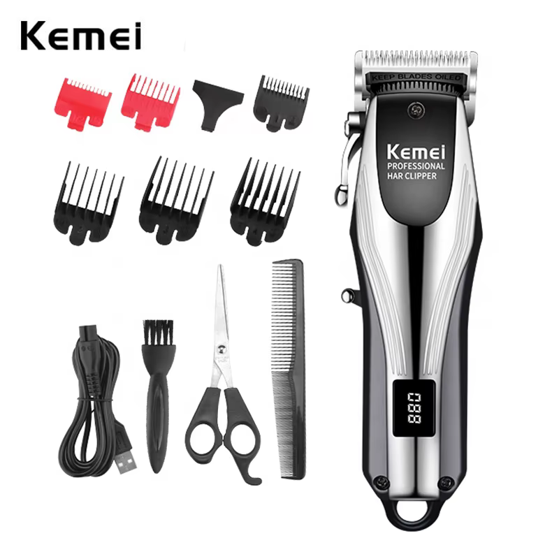 Aparador de Cabelo Profissional Kemei KM-2619