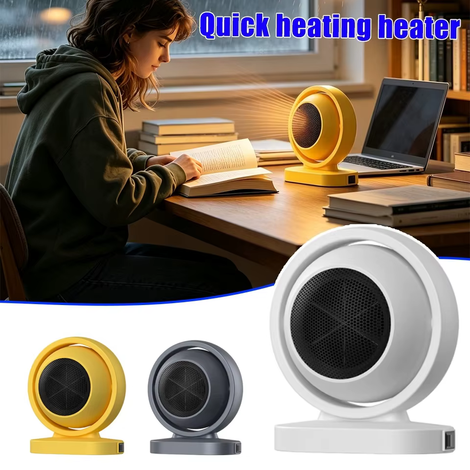Aquecedor Portátil com Ventilador
