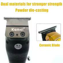 Kemei Kit Cortar Cabelo Profissional 1691 1677 T228 Thumbnail 5