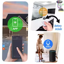 Interruptor Inteligente Wi-Fi RF Alexa Thumbnail 4