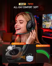 Headset Gamer Acer K2 Sem Fio Thumbnail 2
