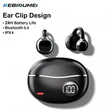 KEBIDUMEI Fones Bluetooth 5.4 Esportivos Thumbnail 1