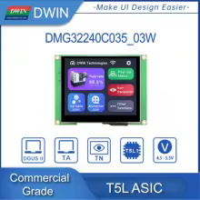 Módulo LCD DWIN 3.5" 320x240/480 Toque Thumbnail 3
