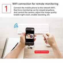 Câmera Wi-Fi 4K HD Mini Thumbnail 3