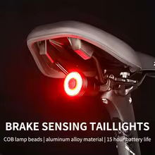 Lanterna Traseira LED Inteligente para Ciclismo Thumbnail 6