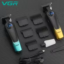 Aparador de Cabelo VGR V-996 Profissional Sem Fio Thumbnail 2