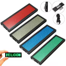 Crachá LED Programável Bluetooth Thumbnail 5