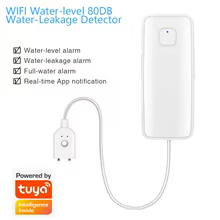 Sensor de Vazamento WiFi 2.4G com Alarme Thumbnail 5