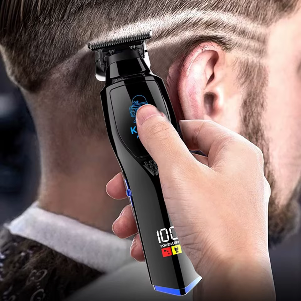 Aparador de Cabelo Kemei 1556 Sem Fio