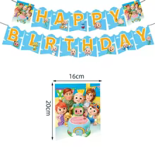 Kit Festa Infantil Verde Família Thumbnail 5