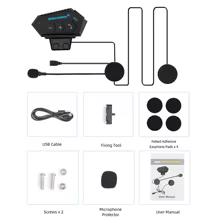 Headset Bluetooth Motocicleta Thumbnail 6