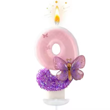 Velas de Aniversário Números 0-9 Thumbnail 6