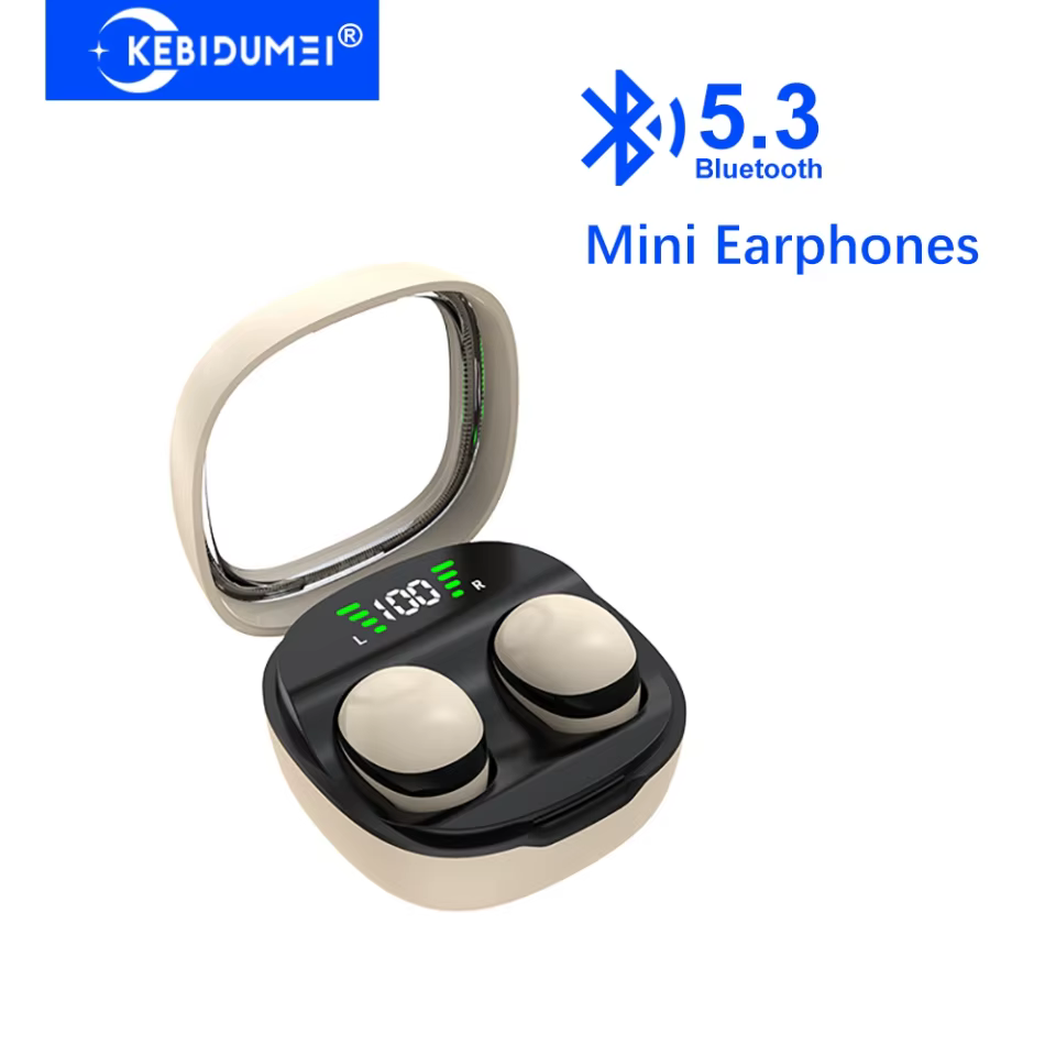 Mini Fones Bluetooth 5.3 KEBIDUMEI