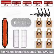 Kit Peças Xiaomi Robot Vacuum 5 Pro Thumbnail 5