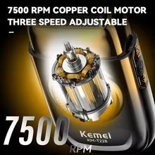 Kemei KM-T228 Barbeador Profissional Thumbnail 5