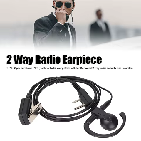 Fone de Ouvido Rádio Bidirecional Kenwood Baofeng