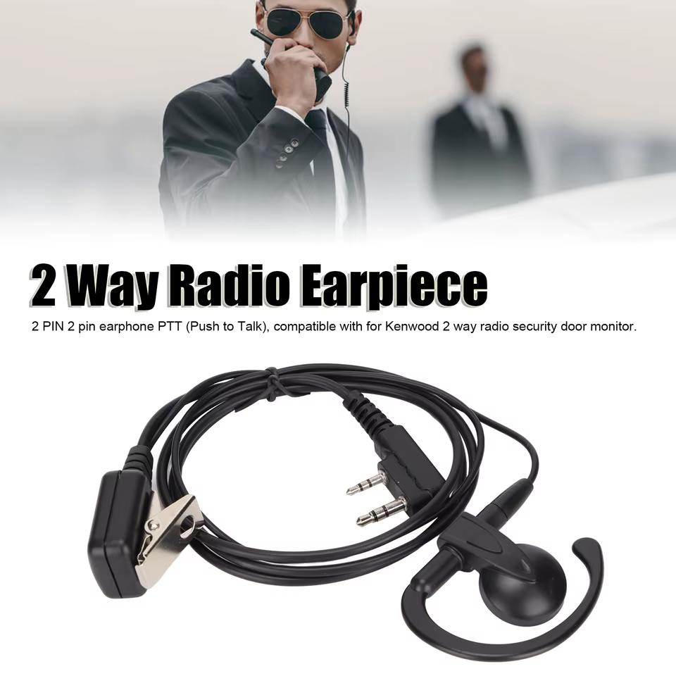 Fone de Ouvido Rádio Bidirecional Kenwood Baofeng