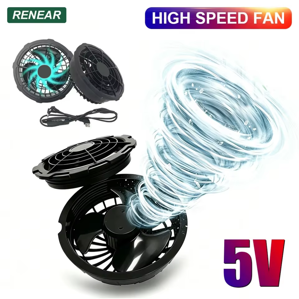 Ventilador de Resfriamento 5V 3 Velocidades