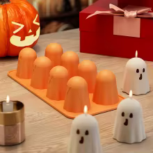 Molde Fantasma Halloween Silicone Thumbnail 3