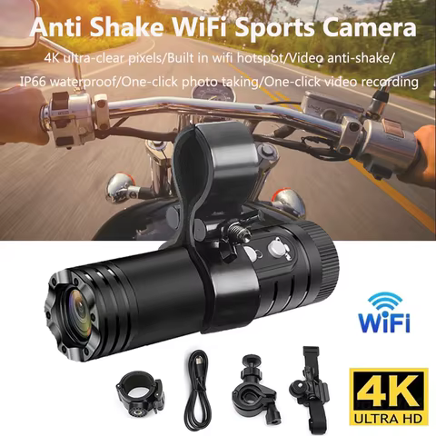 Câmera 4K Wi-Fi Esportiva Waterproof