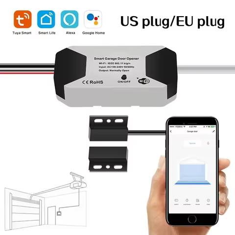 Controlador Portão Inteligente Tuya WiFi