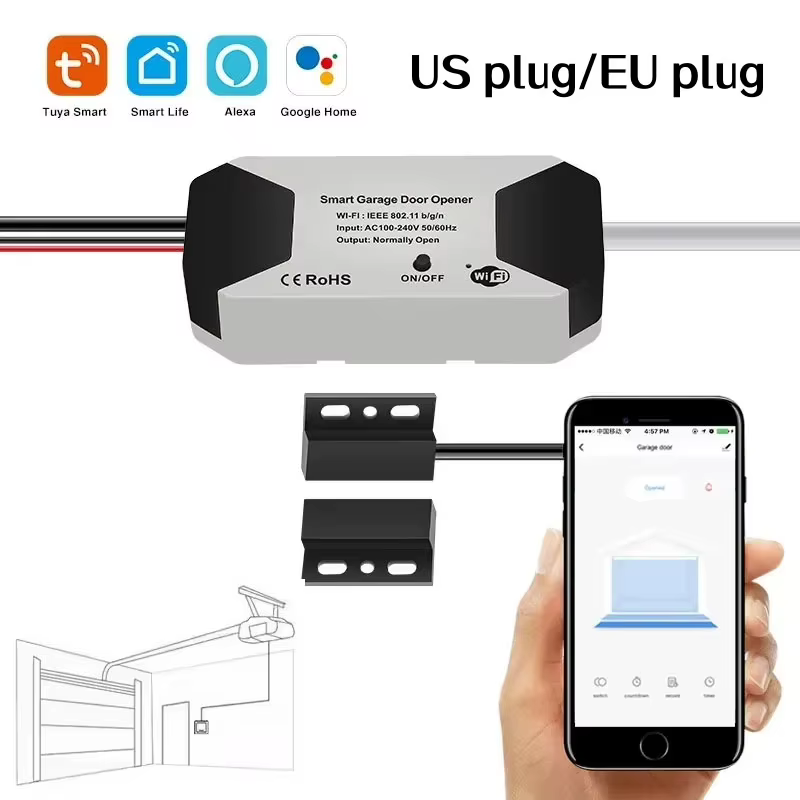 Controlador Portão Inteligente Tuya WiFi