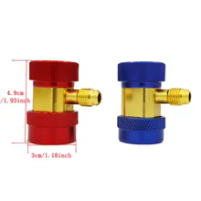 Conector Rápido Freon R134A Automotivo Thumbnail 3