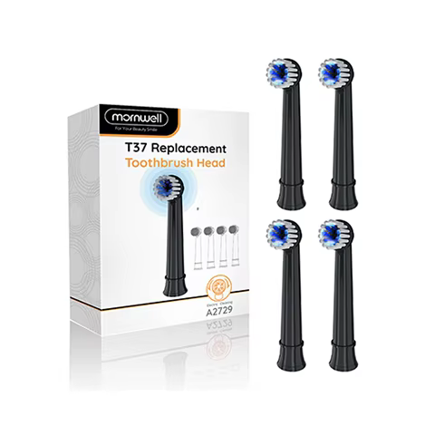 Cabeças de Escova Mornwell T37 - 4 Unidades