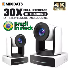 Câmera PTZ 4K 30x Zoom NDI POE Thumbnail 5