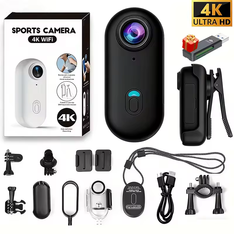 Mini Câmera 4K Magnética