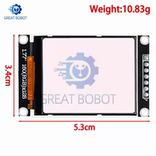 Módulo LCD TFT 1.77" Arduino Thumbnail 6