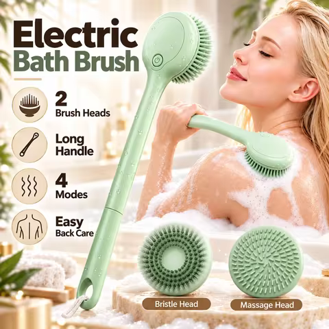 Escova Elétrica Rotativa para Banho