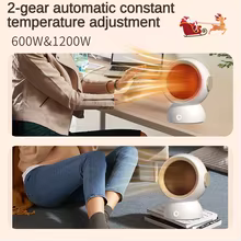 Aquecedor Elétrico JKUOO 1200W Thumbnail 5