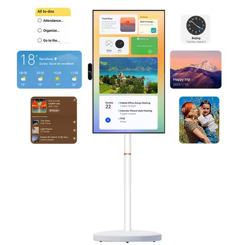 Smart TV Android 12 24" Full HD Portátil