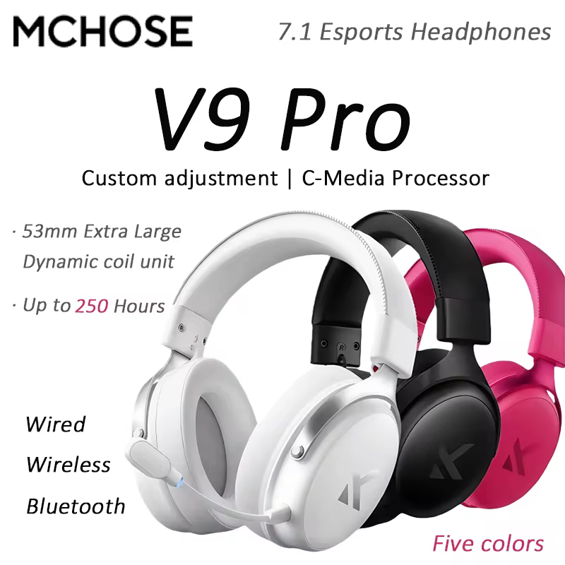 MCHOSE V9 Pro Headset Gamer