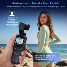 Câmera 4K com Gimbal 330° e WiFi Thumbnail 3