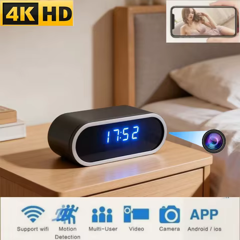 Mini Câmera Relógio 1080P WiFi