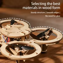 Drone de Madeira DIY Kit Thumbnail 4