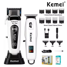 Máquina de Corte de Cabelo Kemei KM-90-4 Thumbnail 1