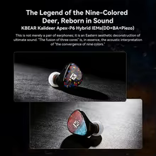 KBEAR Apex-P6 Fones HiFi Thumbnail 3