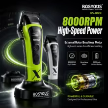 Máquina de Corte de Cabelo ROSYOUS RS-888C Thumbnail 6