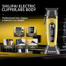 Máquina de Cortar Cabelo Kemei Profissional Kit Thumbnail 3